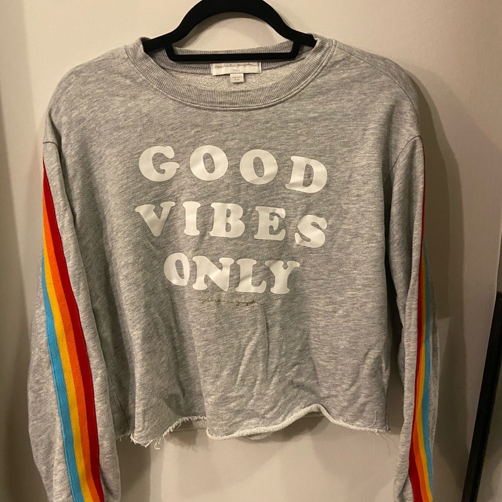 Spiritual Gangster Good Vibes Only sweatshirt